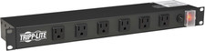 12-Outlet Rack Mount Power Strip PDU, Six Front & Six Rear Facing Outlets, 15A, picture