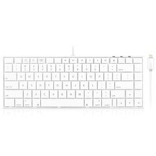 Macally IKEYLTII Lightning Wired Ultra-Slim Portable Keyboard picture
