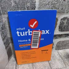 Turbo Tax Home & Business 2020 - Cd picture