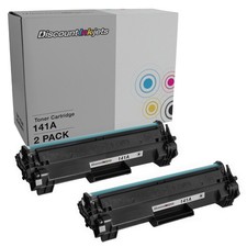 DI Toner Cartridge Replacement Compatible HP 141A Black (2-Pack) picture
