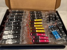 Arthur Imaging Inkjet Cartridge Set 28 CARTRIDGES SEALED BLK YW MAGENTA CYAN picture