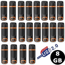 Kootion 5/10Pac 8GB USB 2.0 High Speed Flash Drive Memory Stick PenDrive Orange picture