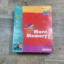 Quarterdeck QEMM More Memory Version 7.5 New Sealed BIG BOX Windows DOS picture