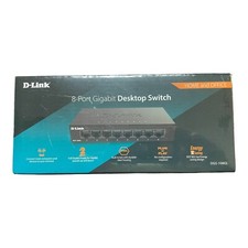 D-Link DGS-108GL 8 Port Gigabit Metal Unmanaged Desktop Switch H/W Ver. A1 picture