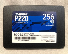 Patriot P220 2.5 SATA III SSD P220S256G25 - Tested Low Hours 100% picture