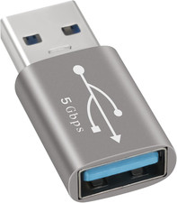 USB 3.0 Adapter, USB a Male to Female Connector Converter Extender, Support Char picture