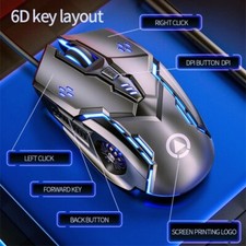 Dragon 6 Buttons 3200 DPI Gaming Mouse picture