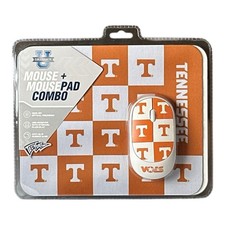 SOAR NCAA Wireless Mouse + Mouse Pad Combo (Checkered) Tennessee Volunteers picture