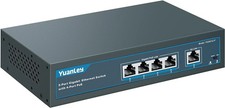 Camera ready Port Gigabit PoE Switch 4 Port PoE+ 1000Mbps Brand New Open Box picture