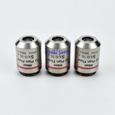 1Pc. Used TU Plan Fluor 5x/0.15 A Bright Field Fluorescent Objective Tested picture