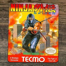 Mouse Pad Ninja Gaiden Classic Arcade Video Game NES Box Cover picture