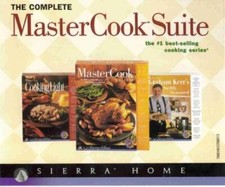 The Complete MasterCook Suite 4 PC CD cook unique dishes, cooking meals recipes picture