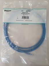 Panduit Netkey Cat. 6A 7ft. Blue Patch Cord picture