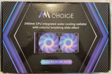 AM Choice 240 Mm CPU Integrated water cooling Radiator (Model RSL06-240-ARGB1) picture