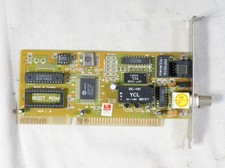 Generic NE2000 ethernet card 10BaseT 10Base2 16 bit ISA ISAM27 picture