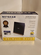 Netgear R6300 Smart WiFi Router AC1750 Dual Band Gigabit 1300 Mpbs Mac & PC  picture