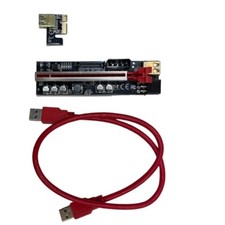 Ubit (8-Pack) PCI-E Riser f... CIEX 1 To PCIE X16 GPU Riser  *LOT* NWT picture