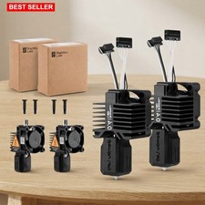 Hotend Complete Kit 2 Pk 3D Printer Hardened Steel Nozzle 0.4 Mm Ceramic Heater picture