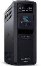 CyberPower CP1500PFCLCDa PFC Sinewave UPS 1500VA 1000W PFC Compatible Mini-Tower picture