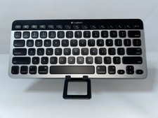 Logitech K760 Compact Bluetooth Wireless Keyboard Built-In Battery Aluminum picture