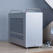ZZAW B2Pro MATX ITX Computer Case PC Aluminum Side Panels Metal Case 17.8L New picture