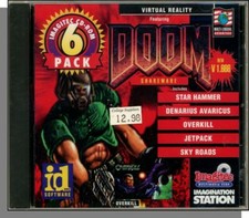 Doom (V 1.666) and 5 Other Action Games For Your PC - New Imagitec CD-ROM Rare picture