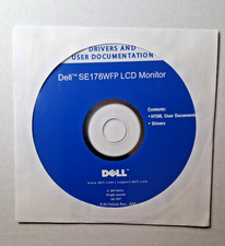 Dell SE178WFP LCD Monitor Drivers & Documentations CD 2007 New picture