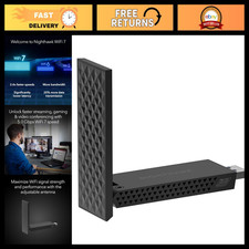 WiFi 7 Tri-Band USB Adapter, 5Gbps Speed, 6GHz for Windows 11 PC, Fast Internet picture