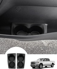Door Side Cup Holder Insert For 2019 2025 Dodge Ram 1500 2500 3500 Storage Tray picture