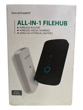 RAVPower FileHub Wireless Router / Power Bank RP-WD03 New ✅ picture