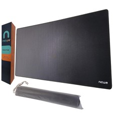 XXL Desk Pad – Large Micro Woven Cloth Mouse Pad with Non‑Slip Rubber Base, W... picture