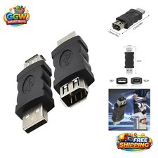 Compact FireWire to USB Converter - 2-Piece Set for Digital Devices & Printers picture