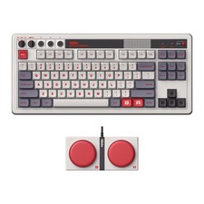 8Bitdo Retro Mechanical Keyboard 87 Key Bluetooth 2.4G USB-C Hot Swappable N picture