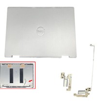 New Silver Back Cover/ Hinges For Dell Inspiron 15MF 7000 7569 7579 Top Case Lid picture