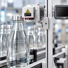 40W Flying CO2 Laser Marking for PVC/UPVC/CPVC/ Factory Production Line picture
