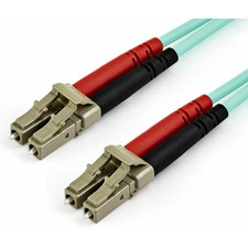 StarTech 7m (22ft) LC/UPC to LC/UPC OM4 Multimode Fiber Optic Cable, picture