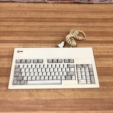 Vintage AT&T KBD 302 PC 6300 Computer Keyboard Beige Retro 1980s Olivetti picture