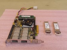Napatech NT20E Dual Port 10Gb XFP Network Adapter Card PCIe 2GB RAM w/2 10GB XFP picture