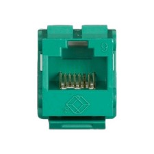 Black Box FMT634-R3 GigaTrue2 CAT6  Green Universal Punchdown Wiring Jack picture