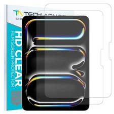 Tech Armor Matte Anti-Glare Film Screen Protector for iPad Pro 13 (2024)- 2 Pack picture