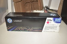 HP 125A MAGENTA LaserJet Toner Cartridge CB543A Genuine Original Sealed NEW picture
