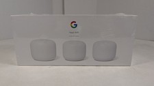 GOOGLE GA00823-US NEST WiFi ROUTER - SNOW - PACK OF 3 picture