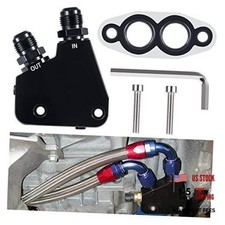 Engine Oil Cooler Adapter Kit - Suitable for GM LS LS1 LS2 LS3 LS6 LS7 LS9 picture