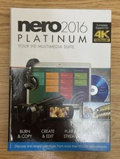 Nero 2016 Platinum HD Multimedia Suite for Windows 7/8/10, Android & iOS picture