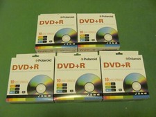 50 Polaroid DVD-R Recordable 16X 4.7 GB Discs (5x 10-Disc Spindles). picture