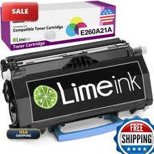 Limeink Compatible Toner Cartridge for Lexmark E260d E260 E360 E460 E462dtn picture