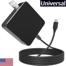 65W Watts USB-C Type-C Adapter Laptop Charger for Lenovo HP Dell Acer Chromebook picture