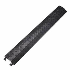 Small 1 Piece Floor Cord Cover Cord Protector Drop Over Drop Trak Cable Ramp  picture