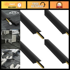 6ft Floor Cord Cover - Heavy Duty Cable Protector, Hide Extension Cords, Prevent picture