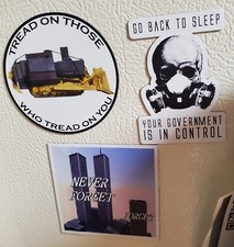 Killdozer & 9/11 MAGNETS 🧲 3 PACK LOT  picture